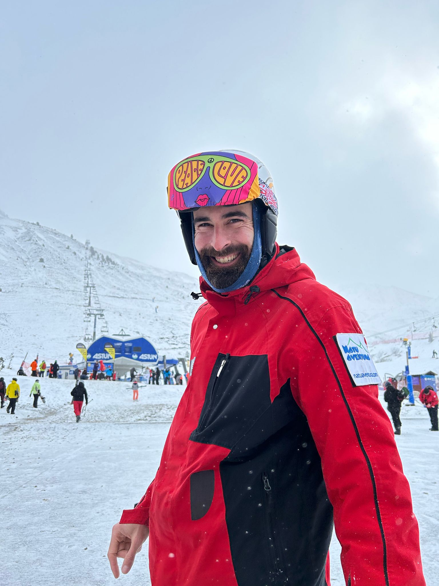 experiencia como guía de montaña